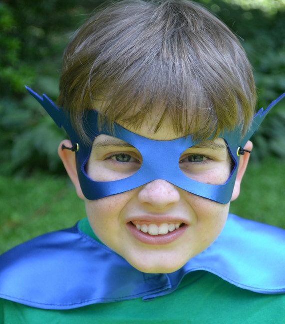 Superhero mask kid lightenbolt or Princess Seen in INC Magazine Il_570xn
