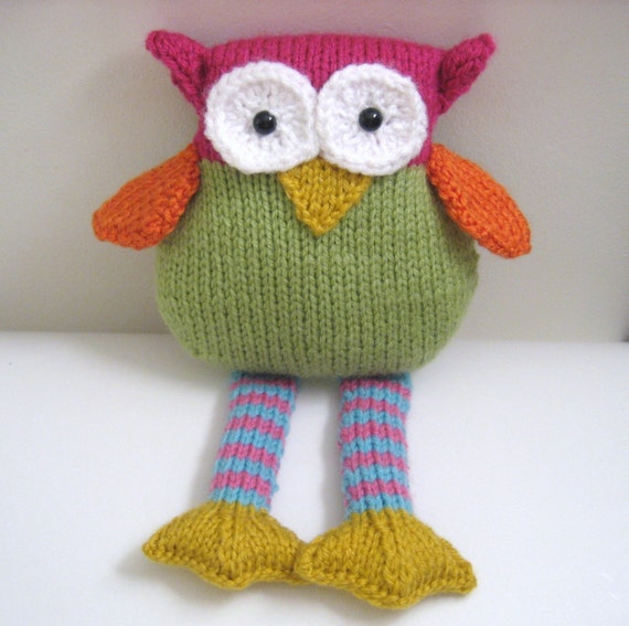 PDF Knit Owl Pattern