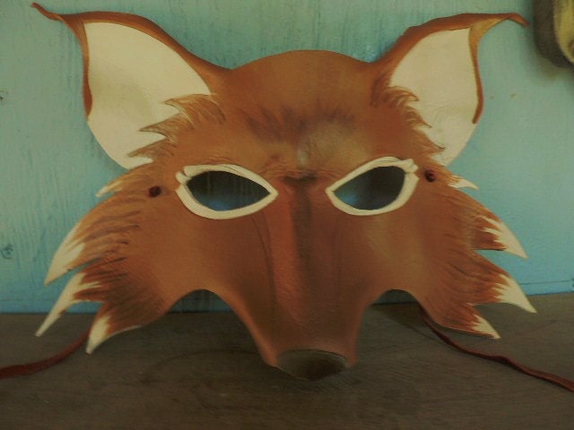 The Fantastic Mr. Fox leather mask