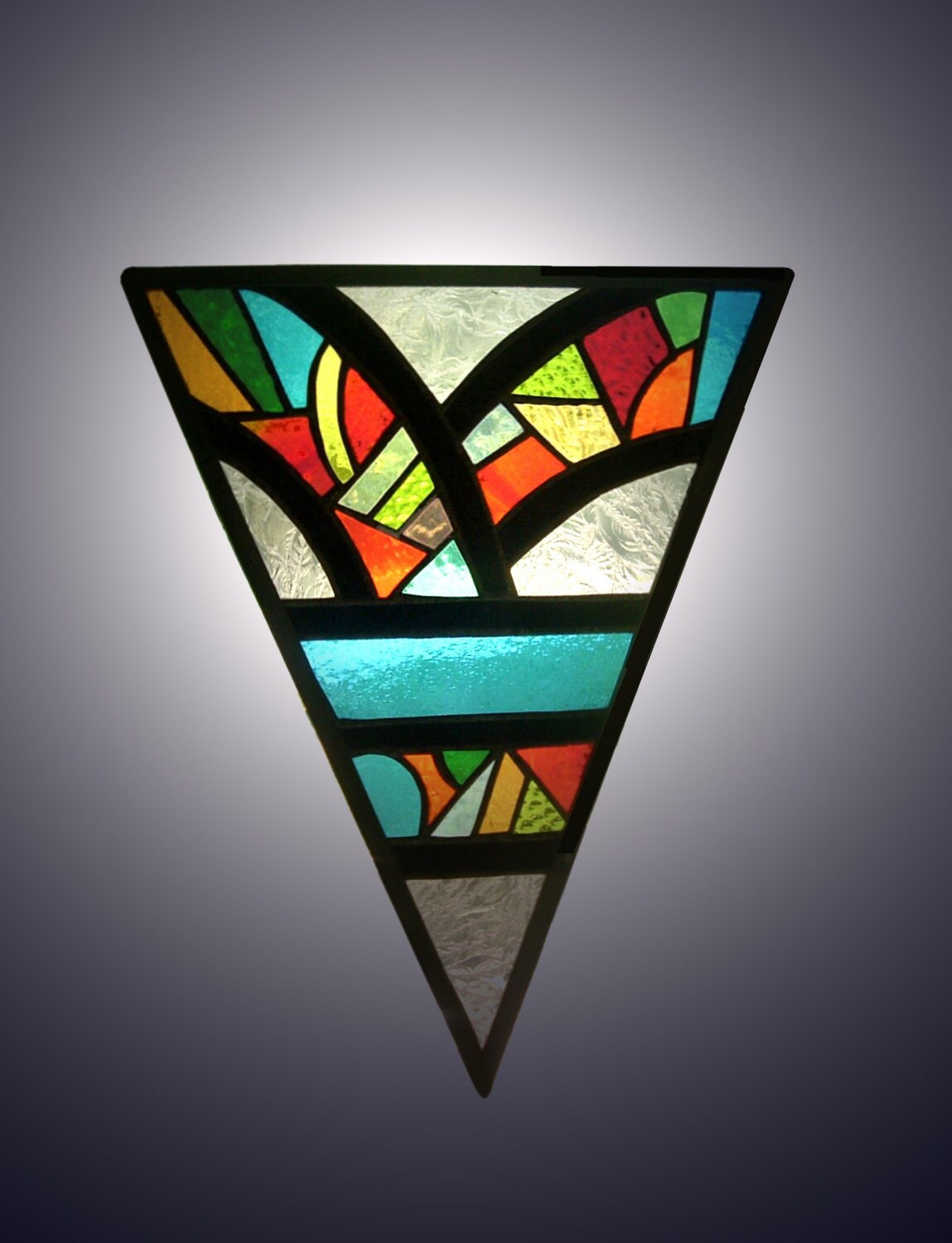 stained glass kaleidoscope pattern