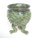 Grouchy Pot with Spikes and Sculpted Feet