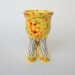 Handmade Ceramic Sex Pot with Fishnet Stockings