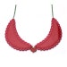 Collar necklace Pink - Peter Pan Lolita - kitsch jewelry - laser cut Acrylic - sale - last one