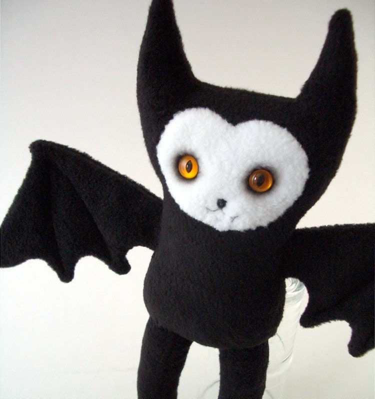 albino vampire bat plush
