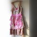 RESERVED Part Payment - Rose Truffle dress, Vintage Slip, Old Lace, Pink, Pretty Dress, Bohemian Gypsy