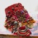 Mystery, Bohemian Gypsy, Beads Bracelet, Cuff, Antique, Indian Art