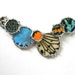 Statement Necklace - Real Butterflies Circles