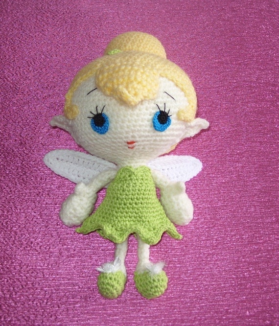Amigurumi Tinker Bell crochet pattern
