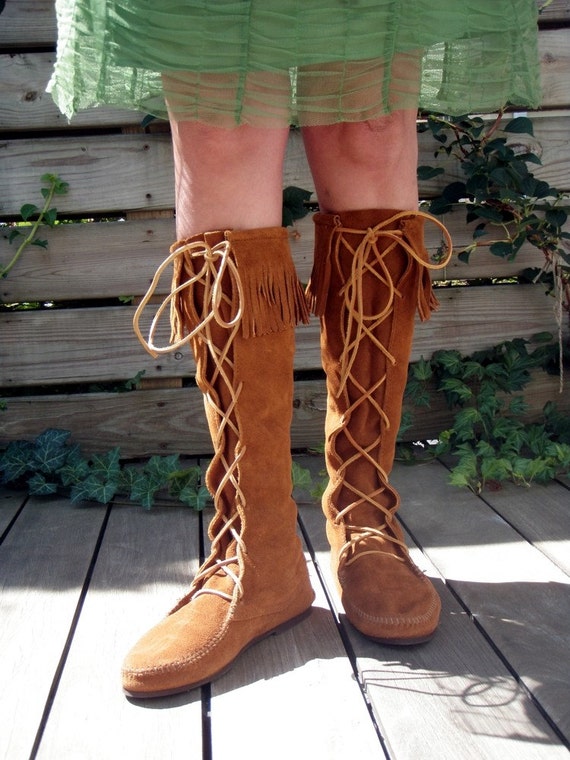 minnetonka moccasins hard sole