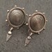 Sterling Pinwheel Earrings with Dangle