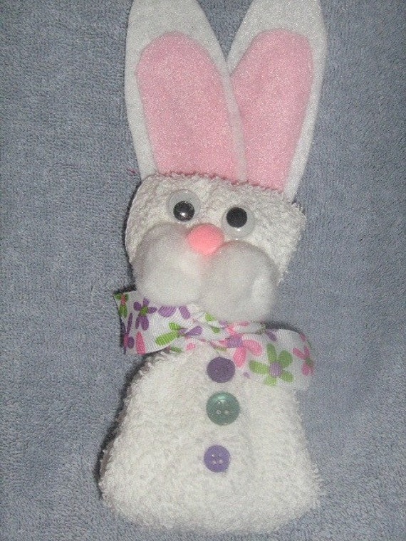 Washcloth Bunny