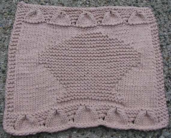The Seashell Collection 3 Dishcloth PDF Knitting Patterns