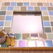Mini Mosaic Mirror Iridescent Tile THE BUG