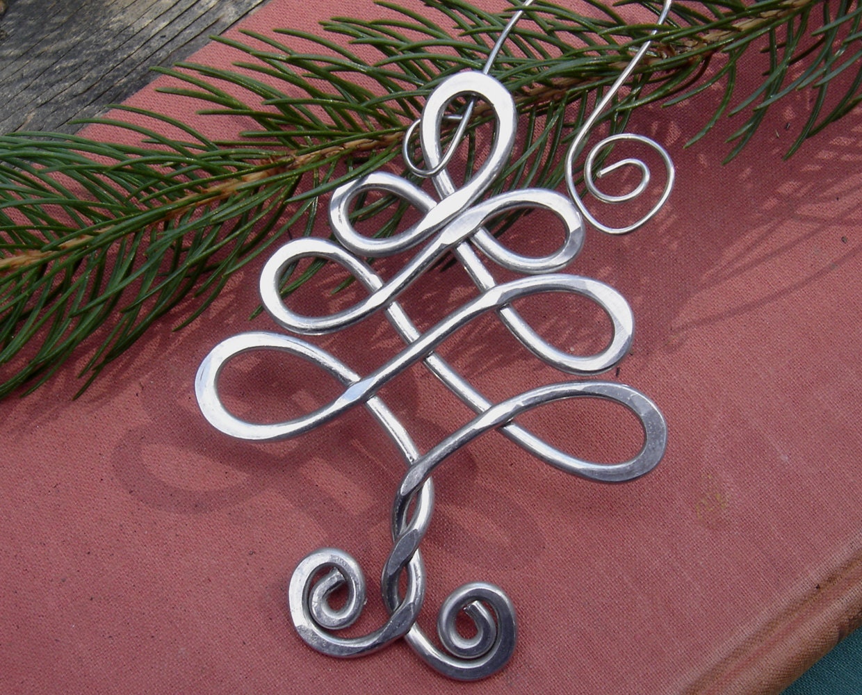 celtic christmas tree ornament christmas ornament handmade celtic christmas tree ornament christmas ornament handmade