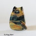 Cat Bead Handmade Lampwork Focal - Jacques FatCat