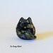 Cat Bead Handmade Lampwork Focal - Vasilia Itty Bitty FatCat