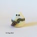 Cat Bead Handmade Lampwork - Huntley Itty Bitty FatCat