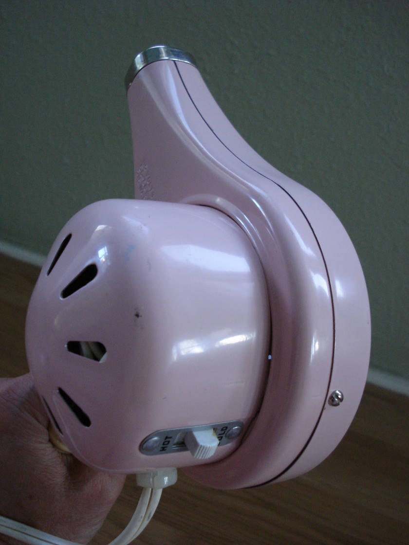 Retro Pink Hair Dryer by St Regis 2012151 by bycinbyhand on Etsy