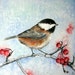 Season's Change - Original 5 x 5 Watercolour Painting