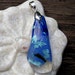 Dichroic Fused Glass Pendant - Blue Butterflies Pendant