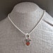 forward ever forward heart necklace