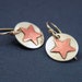 Little Stars Earrings - Sterling Silver and Copper