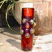Jubilee glass stash jar bottle Infinite Cosmos Glass