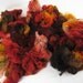 Corriedale Fleece A21-04 3.9 oz - Great for carding batts, felting, spinning from the locks