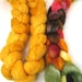 Spinning Two Pack- Chevalier and Deep Mustard OOAK- 5.5 oz spinning fiber combed top roving