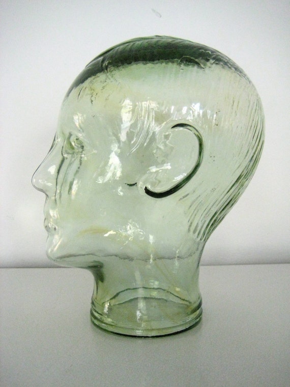 Vintage Glass Head
