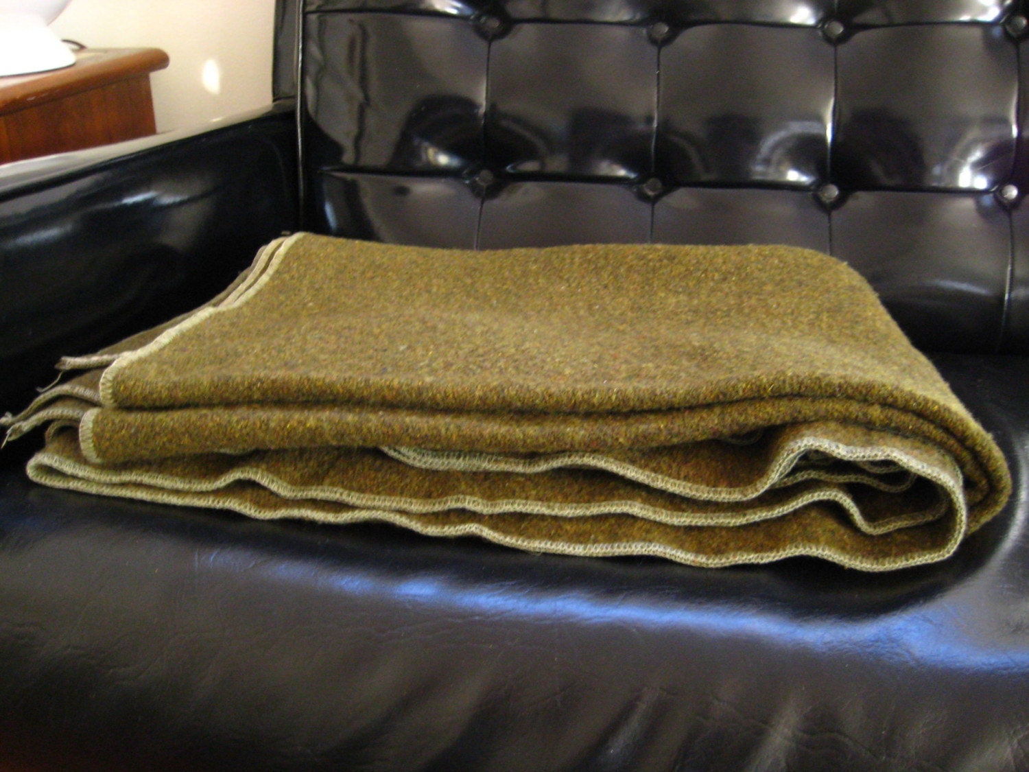 Full Size Army Surplus Wool Blanket