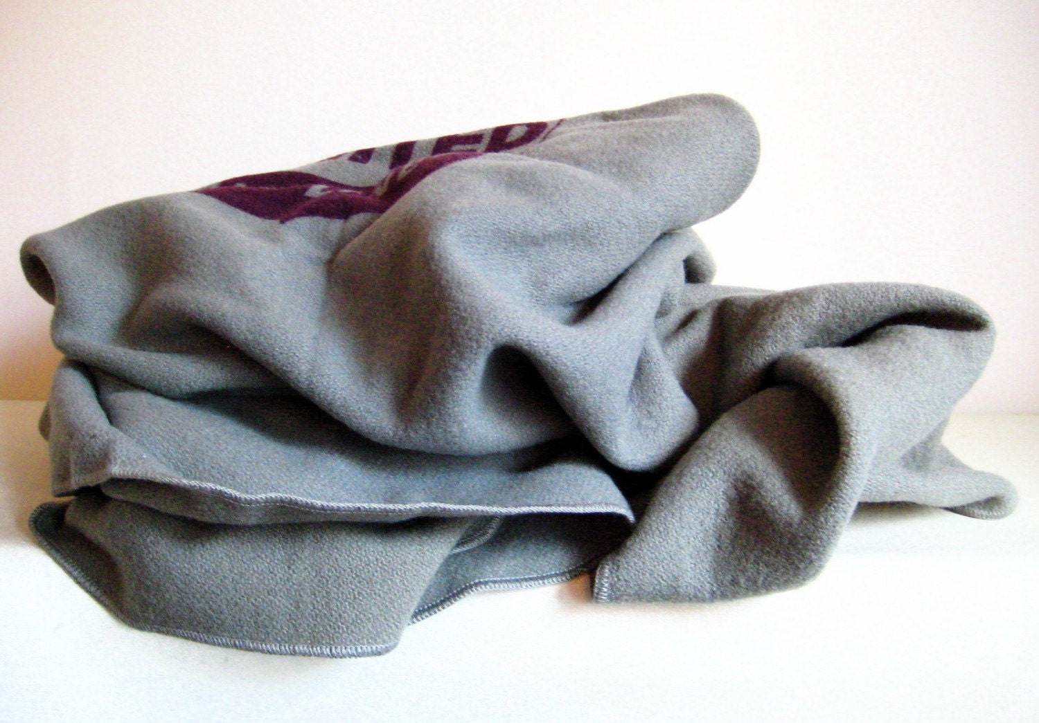 United Airlines Wool Blanket