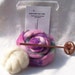 Drop Spindle Spinning Kit, Large Spindle Colorway, Vineyard, Free Shipping