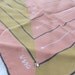 Vintage Vera Bronze and Gold with Rhinestones Pure Silk Scarf