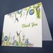 Secret Garden Thank You cards, set of four