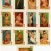 Vintage 1940s Nudes From Around the World Playing Card Image File Sheet no.3