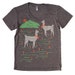 Llamas T-Shirt in Heather Brown Sizes S/M/L/XL