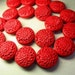 Cinnabar flower discs 4 P