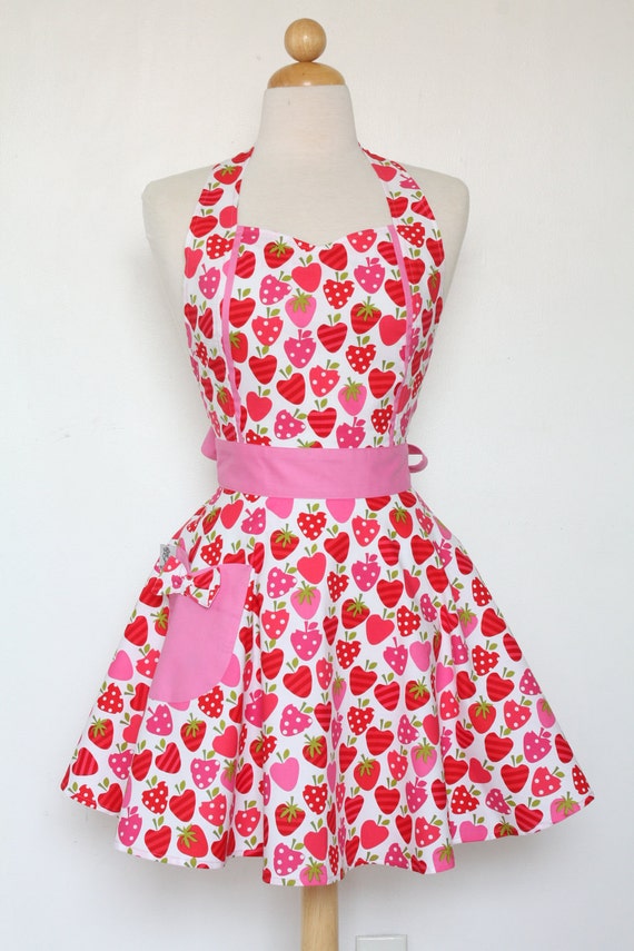 Apron Retro Style Sweetheart Neckline Metro Market by Boojiboo