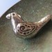 Handcast Pewter Folk Bird