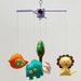 SAFARI QUEST Decorative Mobile Hand-Crafted for the Home, Playroom or Nursery - Made to Order