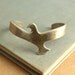 silver bird bracelet cuff boho vintage bird tribal spring fashion