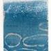River Walk- Signed Original Abstract Art - Blue, Gray, White, Circles, Contemporary