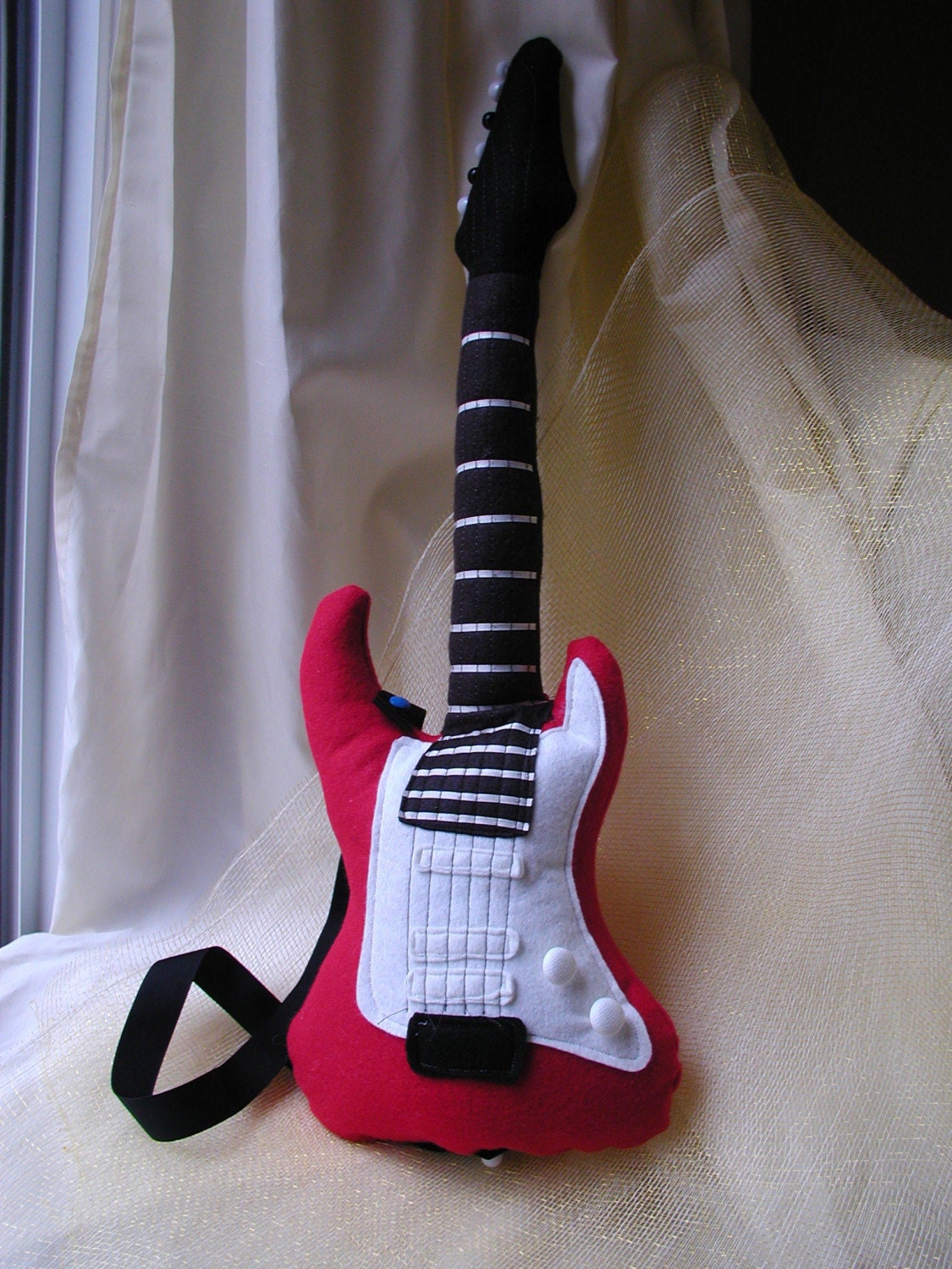 guitar plush toy