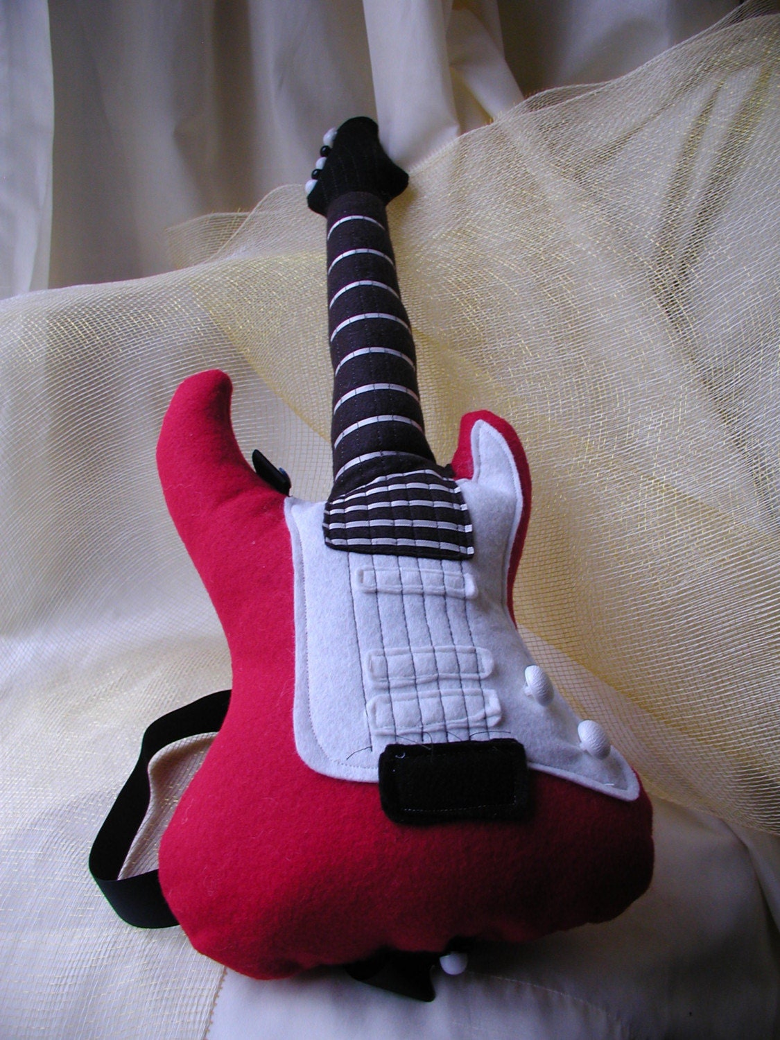 guitar plush toy