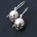 Swarovski Pearl and Sterling Silver Earrings LOTUS Collection