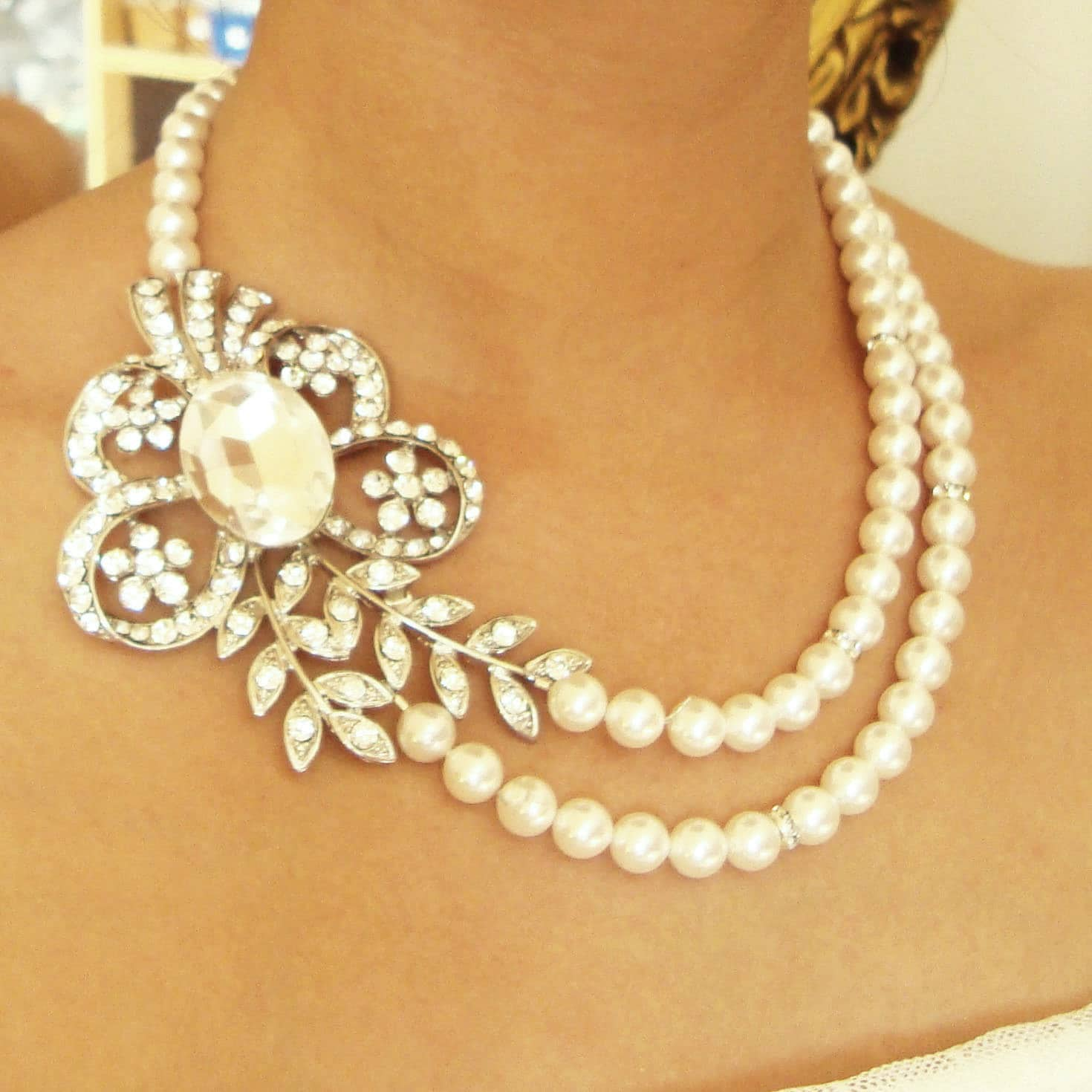 Vintage Bridal Necklace 9