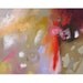 Original Painting Abstract Expressionist Modern Art WITHOUT CAUSE by Linda Monfort