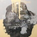 Original Painting Large Abstract Mixed Media Acrylic Art by Aisyah Ang Size 36x36 with Cert