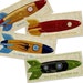 Rocket Prints Set of Four 9.25 in x 4 in